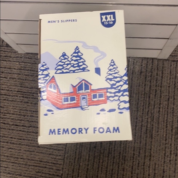 - Men’s Memory Foam  Slippers size XXL 15/16. Brown  GIFT 4 your favorite GUY - Picture 4 of 4